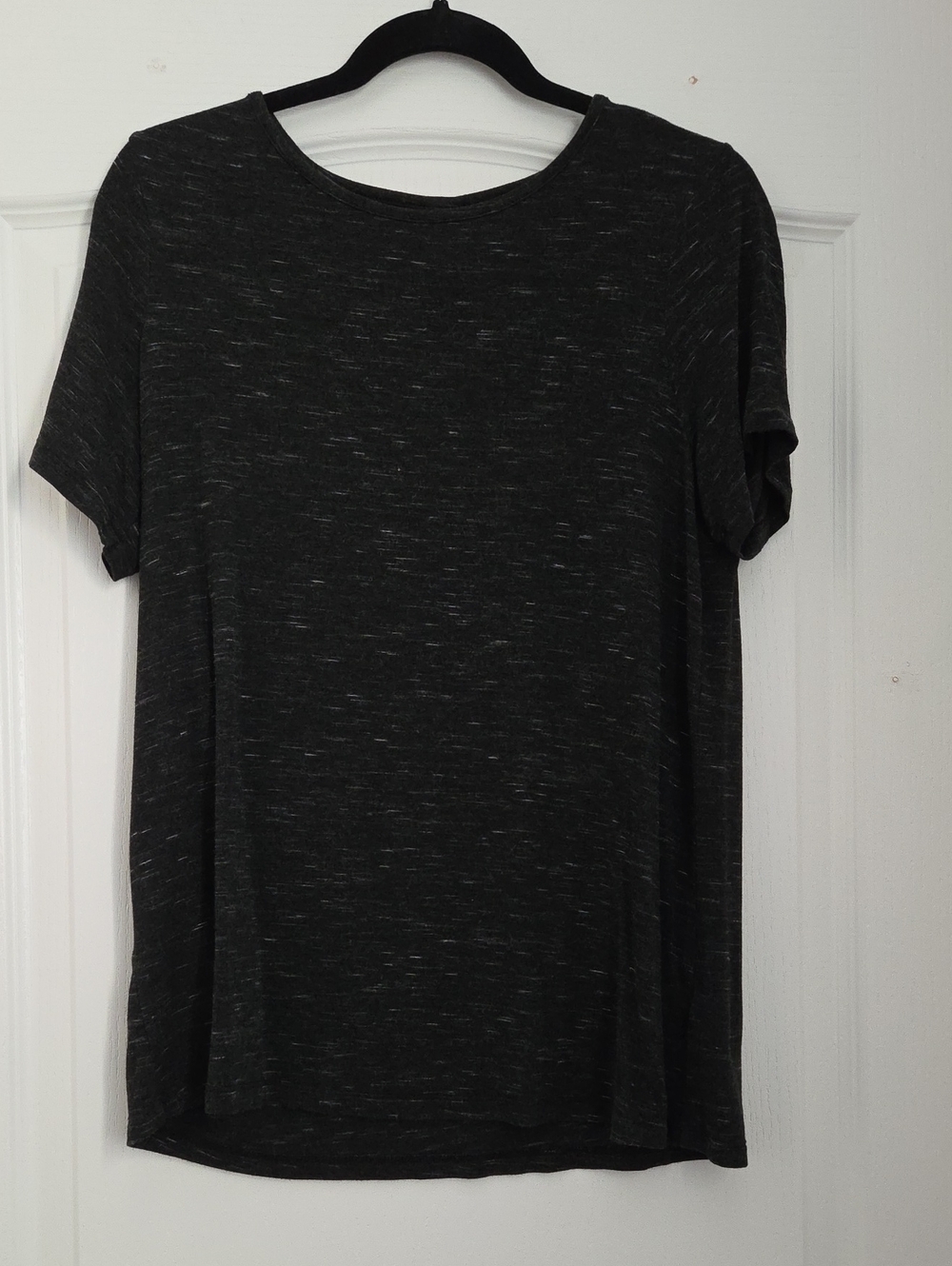 Old Navy Luxe M Tall Charcoal Heather Tee